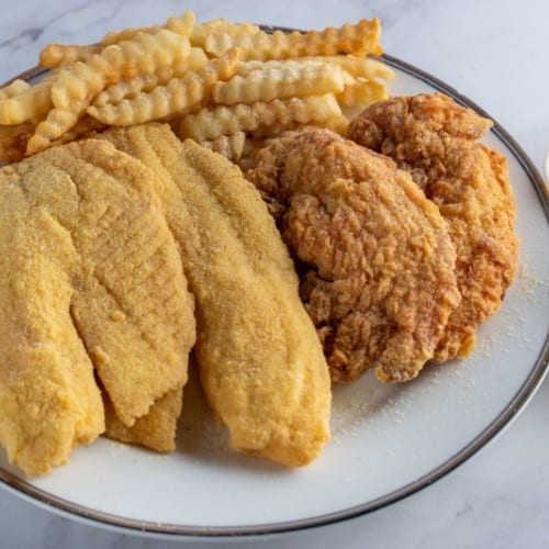 #5 Tilapia & Chicken Tender.