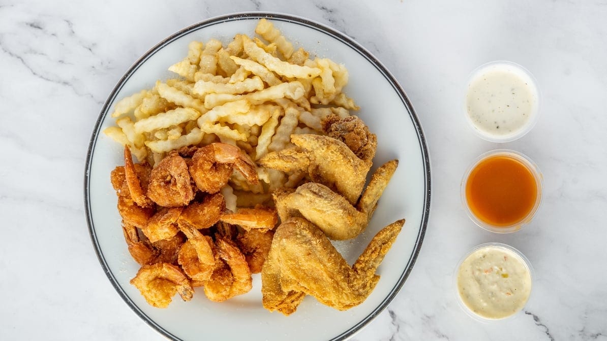 #6 Wings & Shrimp.