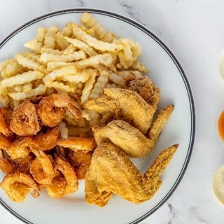 #6 Wings & Shrimp